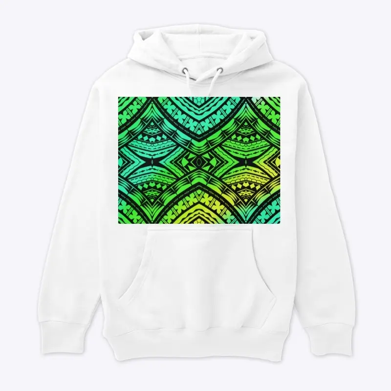 Green tribal designs 